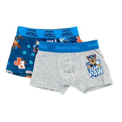 Pack 2 Boxer de Algodón Niño Paw Patrol