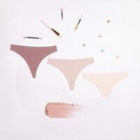 Pack 3 Calzón Colales Intime Beige