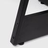 Mesa de Comedor Redonda Roca Capitolio 100cm Canela Negro
