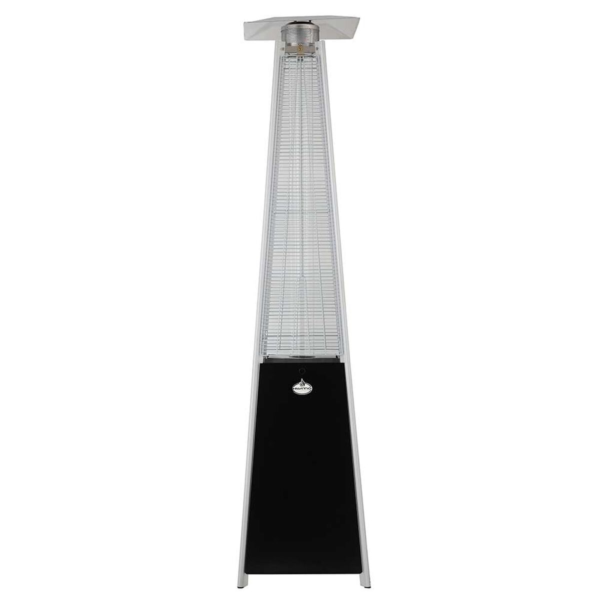 Estufa a Gas Exterior Terraza Klyma Obelisk Negra