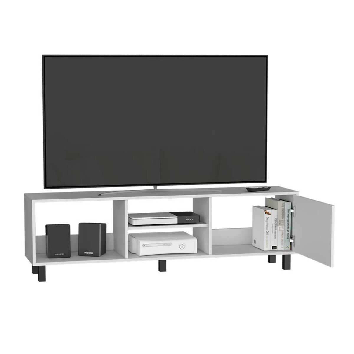 Rack TV TuHome Tunez Hasta 65" Macadamia