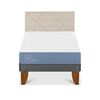 Cama Europea CIC 1,5 Plazas Excellence + Respaldo Villarrica Alpino