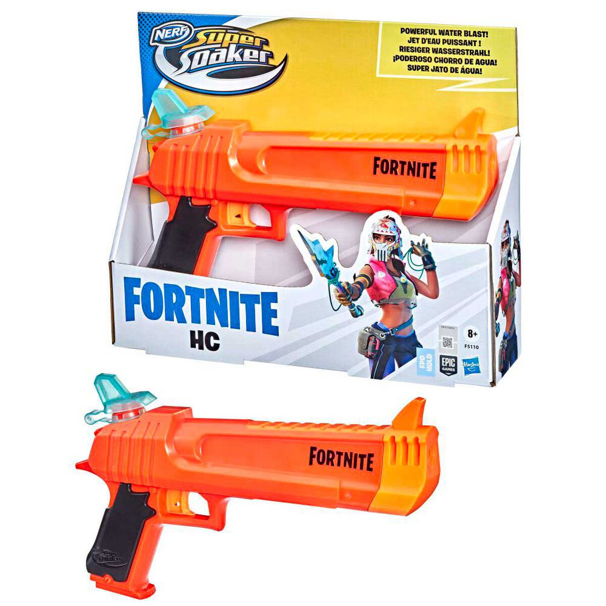 Lanzador de Agua Fortnite Hc Super Soaker