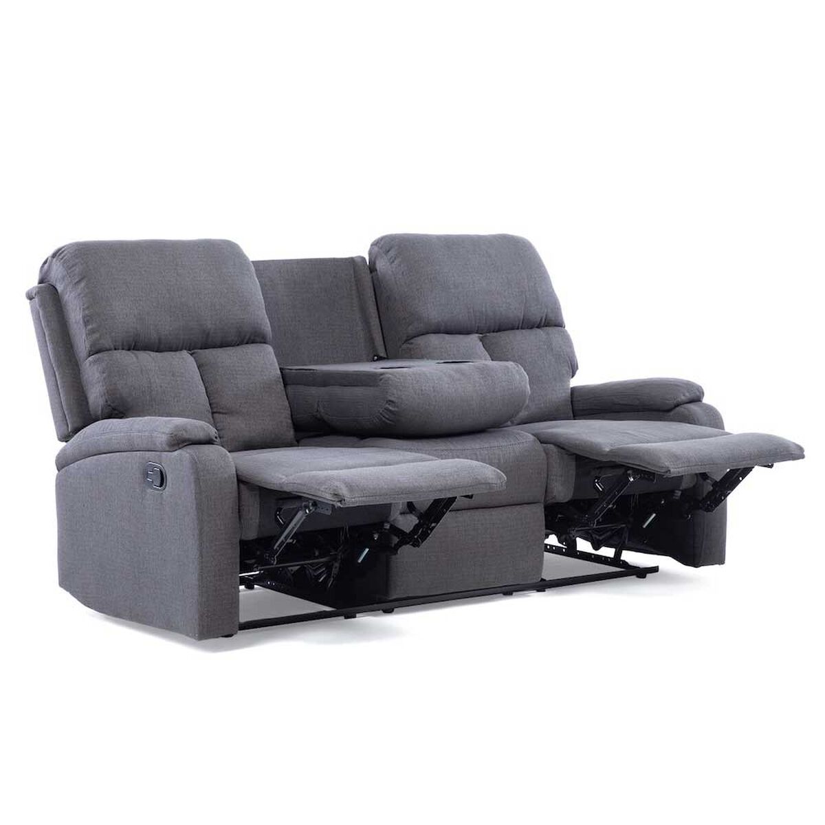 Sof&aacute; Derecho Daniels 3 Cuerpos Gris