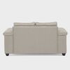 Sofá Mons Sicilia 2 Cuerpos + Dos Pouf 1 Cuerpo Beige