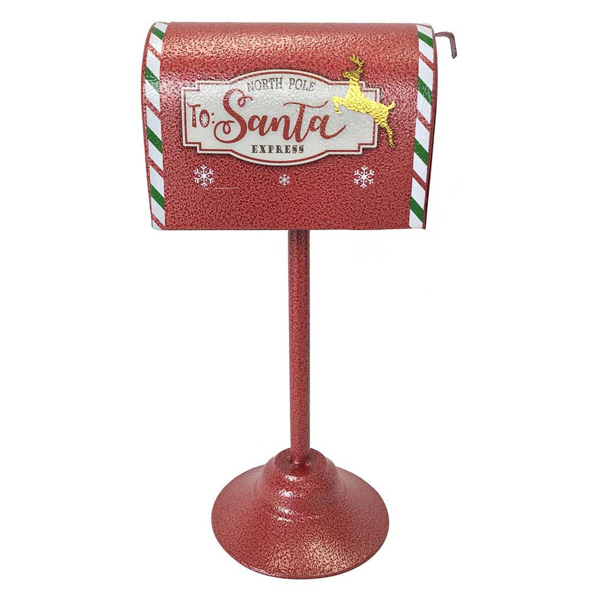 Adorno Buzón Navideño Casanova Rojo 32 cm