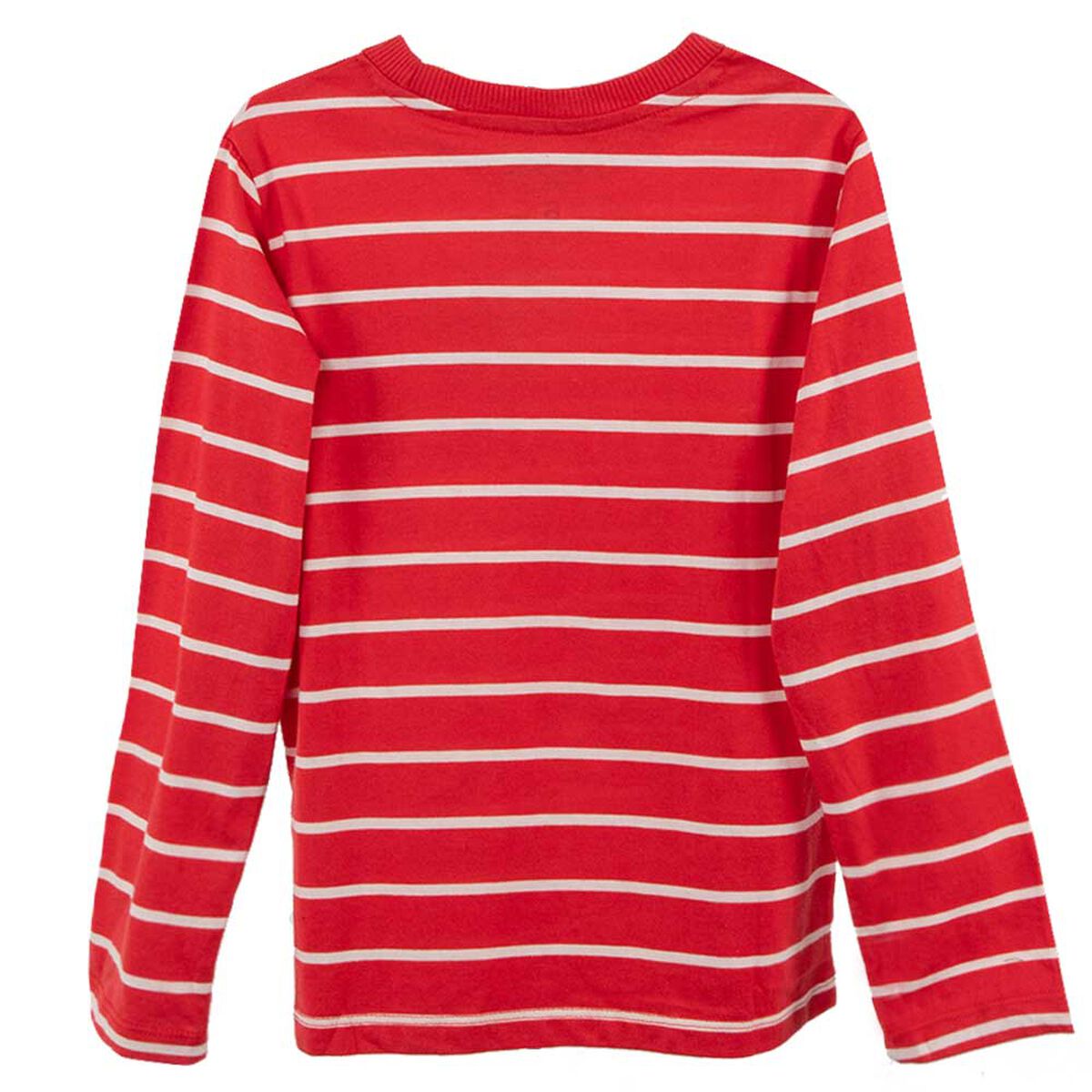Polera Manga Larga de Algodón Niño Chess