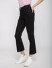 Jeans Indigo Cropped Flare Mujer