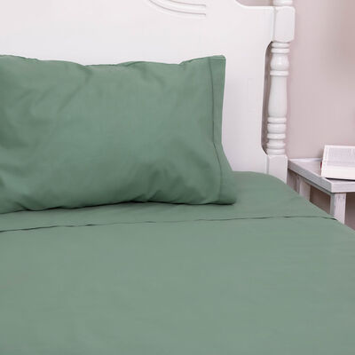 Imagen 2 del producto Juego de Sábanas Doral 144 Hilos King Color Vivo 144 Hilos  Verde