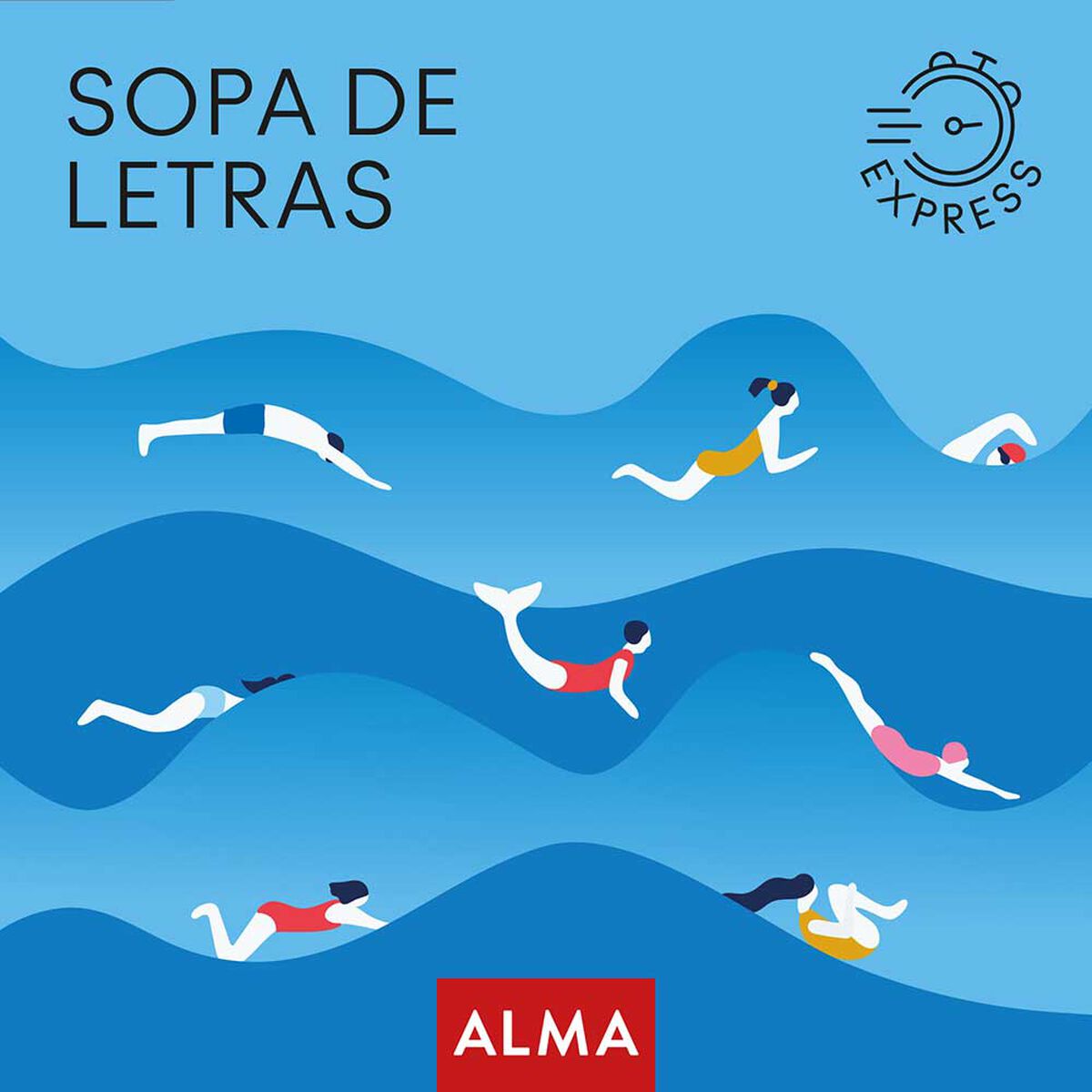 Libro Sopa de Letras Express Vv.Aa. Editorial Alma