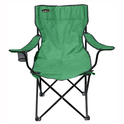 Silla Plegable con Apoya Brazos Outback Verde