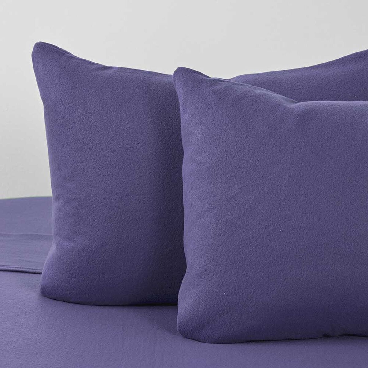 Juego de S&aacute;banas Polar American Family 2 Plazas Liso Malva No Aplica Morado