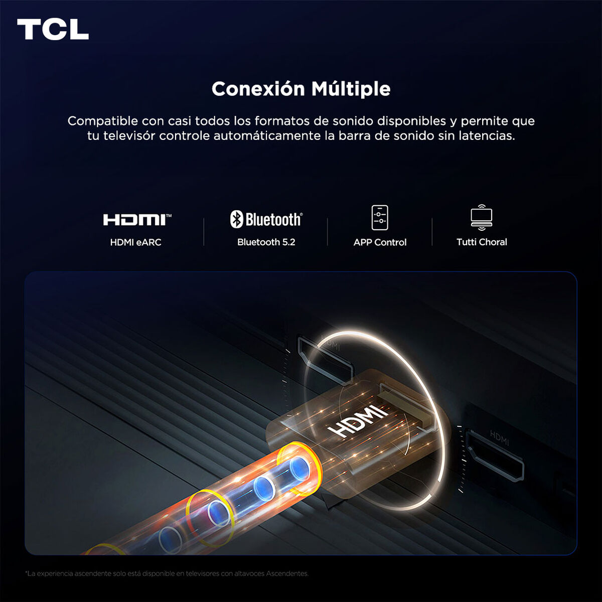 Parlante Bluetooth TCL S45H 100W