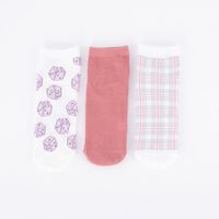 Pack 3 Calcetines Mujer Icono Crudo