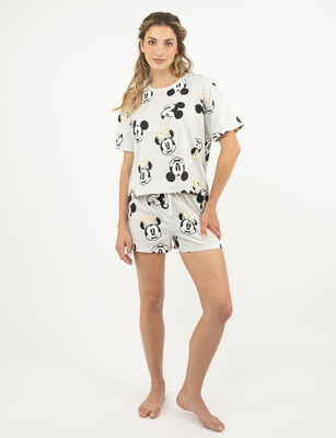 Imagen 2 del producto Pijama Conjunto Mujer Mickey Gris