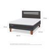 Cama Europea CIC 2 Plazas Ortopedic Advance + Respaldo Munich