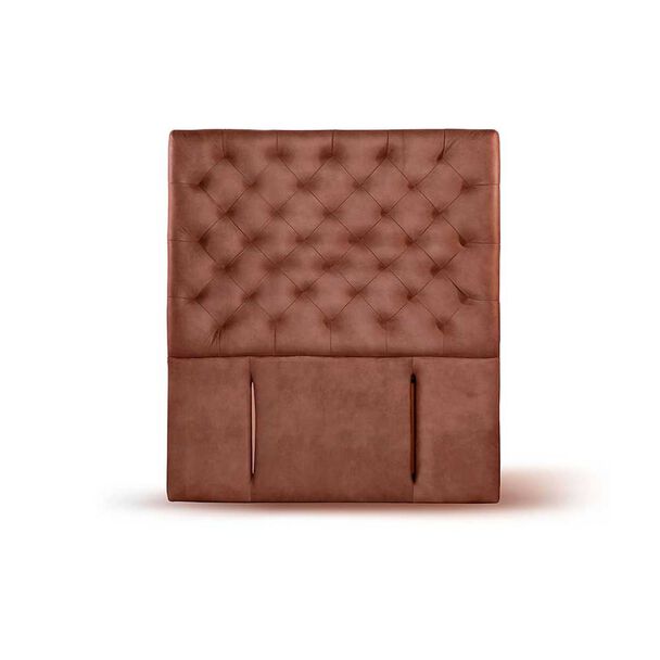 Respaldo Latam Home 1,5 Plazas Brescia Cuero Tabaco