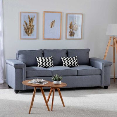 Imagen 1 del producto Sofá Mons Sicilia 3 Cuerpos Gris