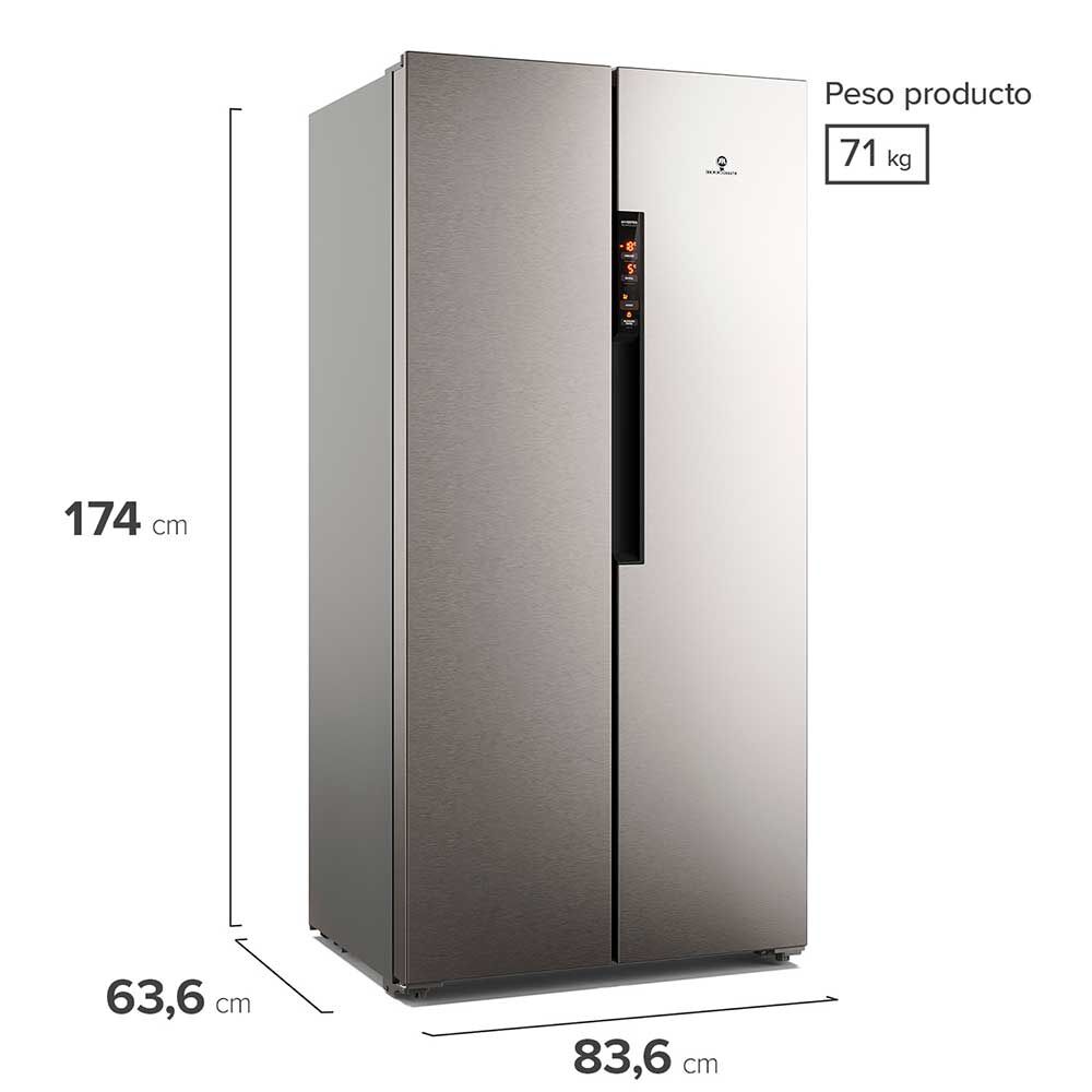 Refrigerador Side by Side Mademsa MAS430 426 lts | Abc