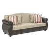 Juego de Living Innovamuebles Azucena Sofá 3 Cuerpos + Dos Sillones 1 Cuerpo Beige 