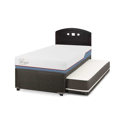 Imagen 2 del producto Cama Nido CIC 1,5 Plazas Excellence Plus + Respaldo Gales Negro