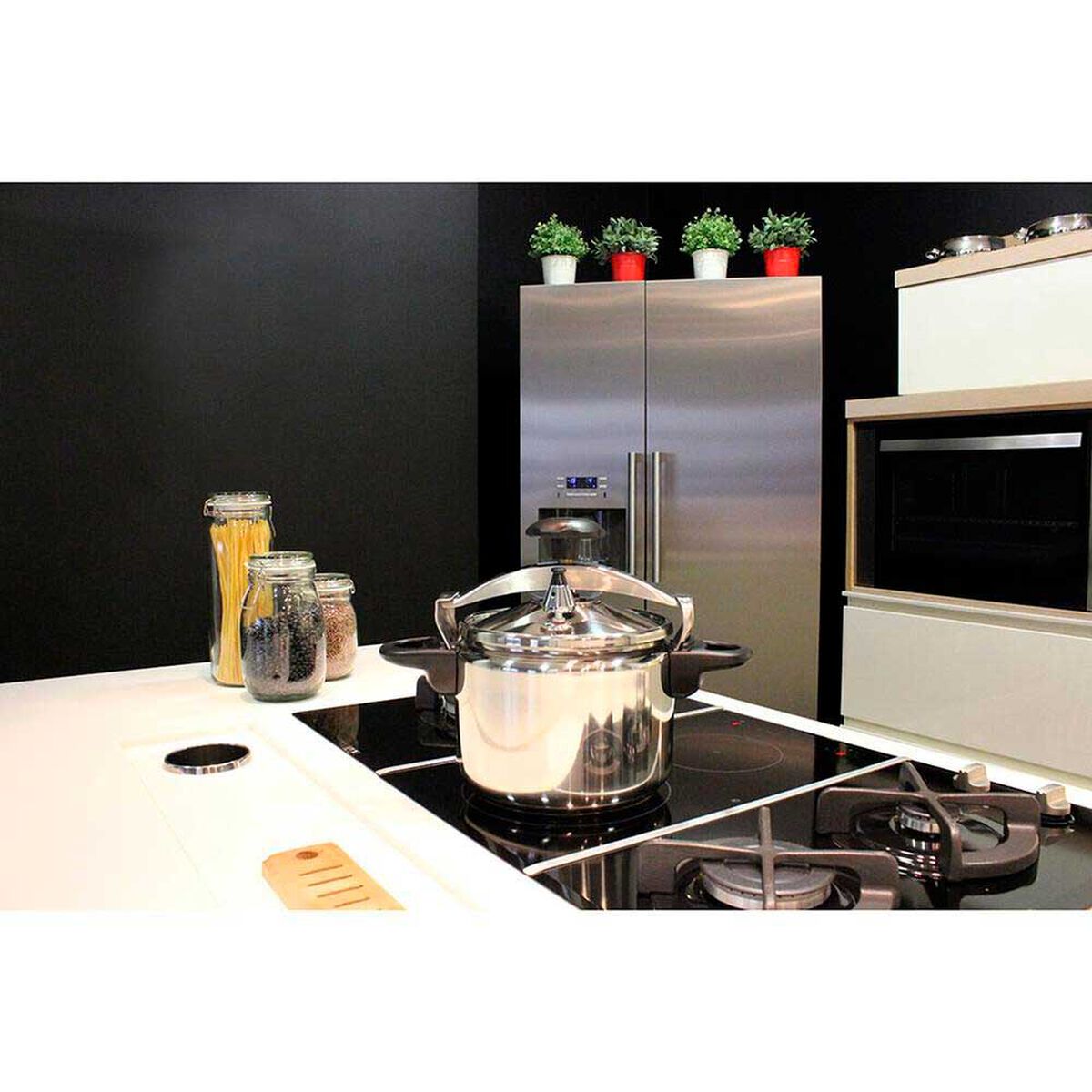 Olla a Presi&oacute;n Acero Inoxidable Marmicoc Cl&aacute;sica 8 Litros