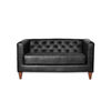 Sof&aacute; Latam Home Brescia 2 Cuerpos Negro