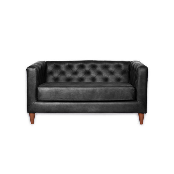 Sofá Latam Home Brescia 2 Cuerpos Negro