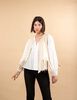 Chaqueta Suede Flecos Sin Mangas Mujer Zibel