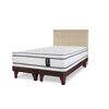 Cama Europea Flex Super King Majesty + 1 Respaldo
