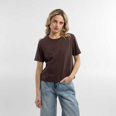 Polera Algod&oacute;n Manga Corta Mujer Icono