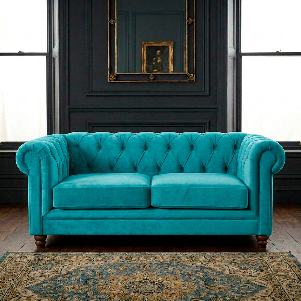 Sofá Latam Home Florencia 2 Cuerpos Turquesa