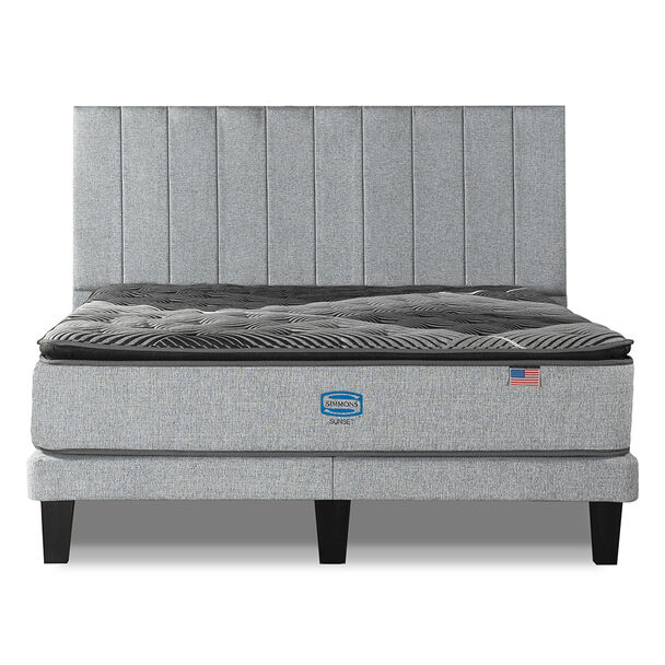 Cama Europea Simmons 2 Plazas  Sunset