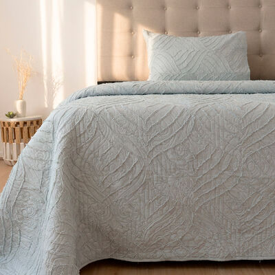 Quilt Doral 1,5 Plazas Touch Gris