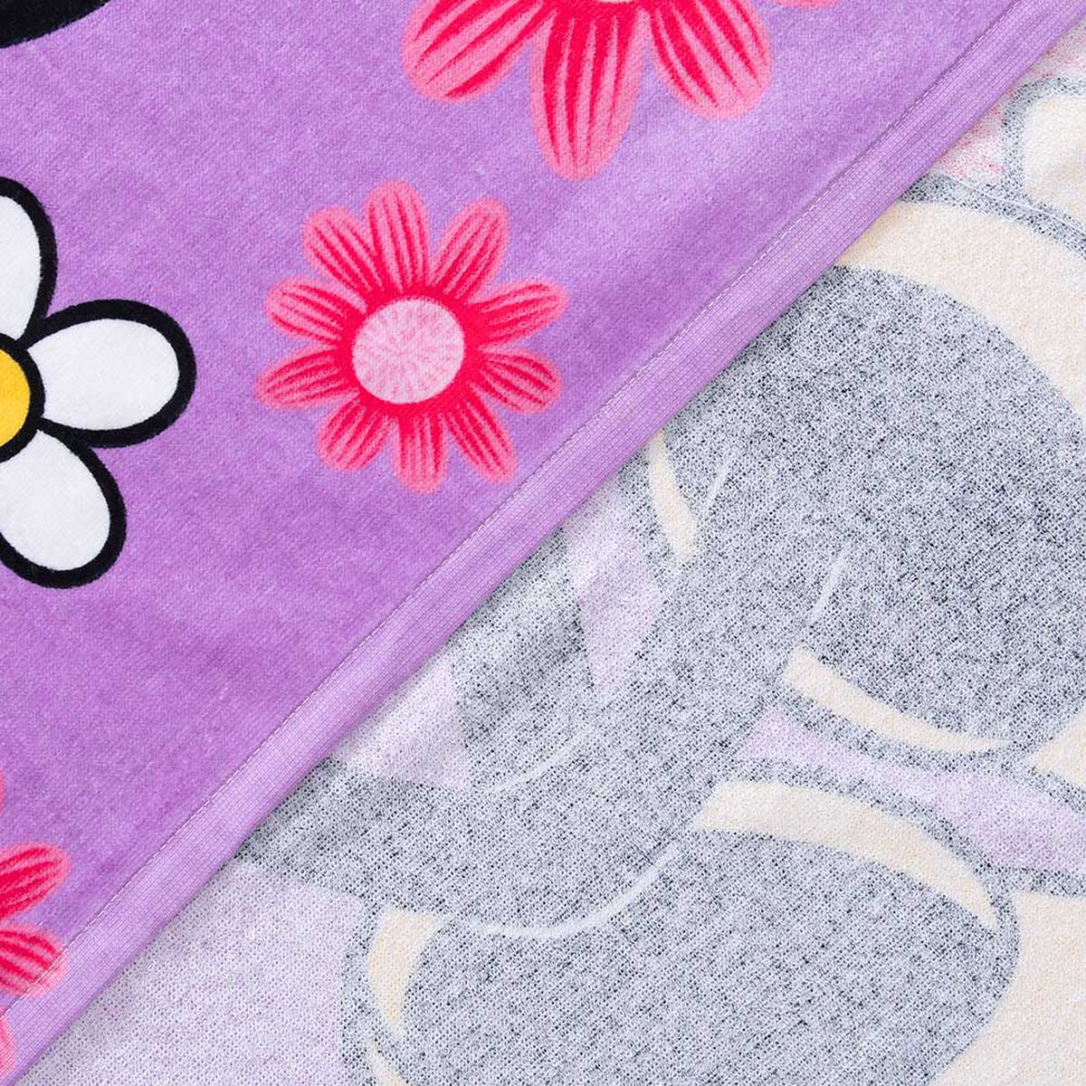 Toalla de Playa Infantil Disney Plants Minnie 70 x 140 cm