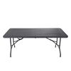 Mesa Plegable Northwest Rectangular Gris 180 Cm