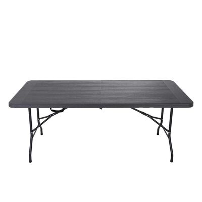 Mesa Plegable Northwest Rectangular Gris 180 Cm