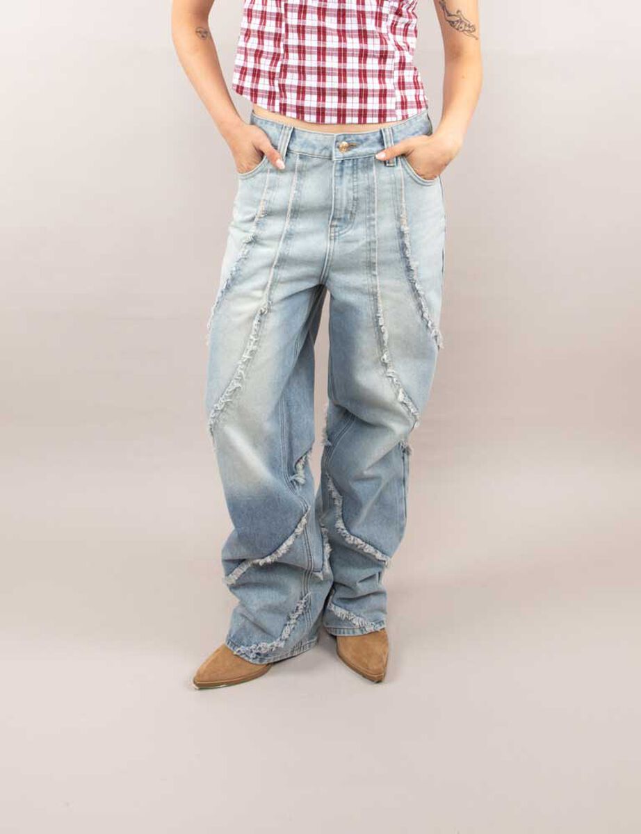 Jeans Straight  Mujer Icono