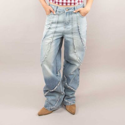 Jeans Straight  Mujer Icono