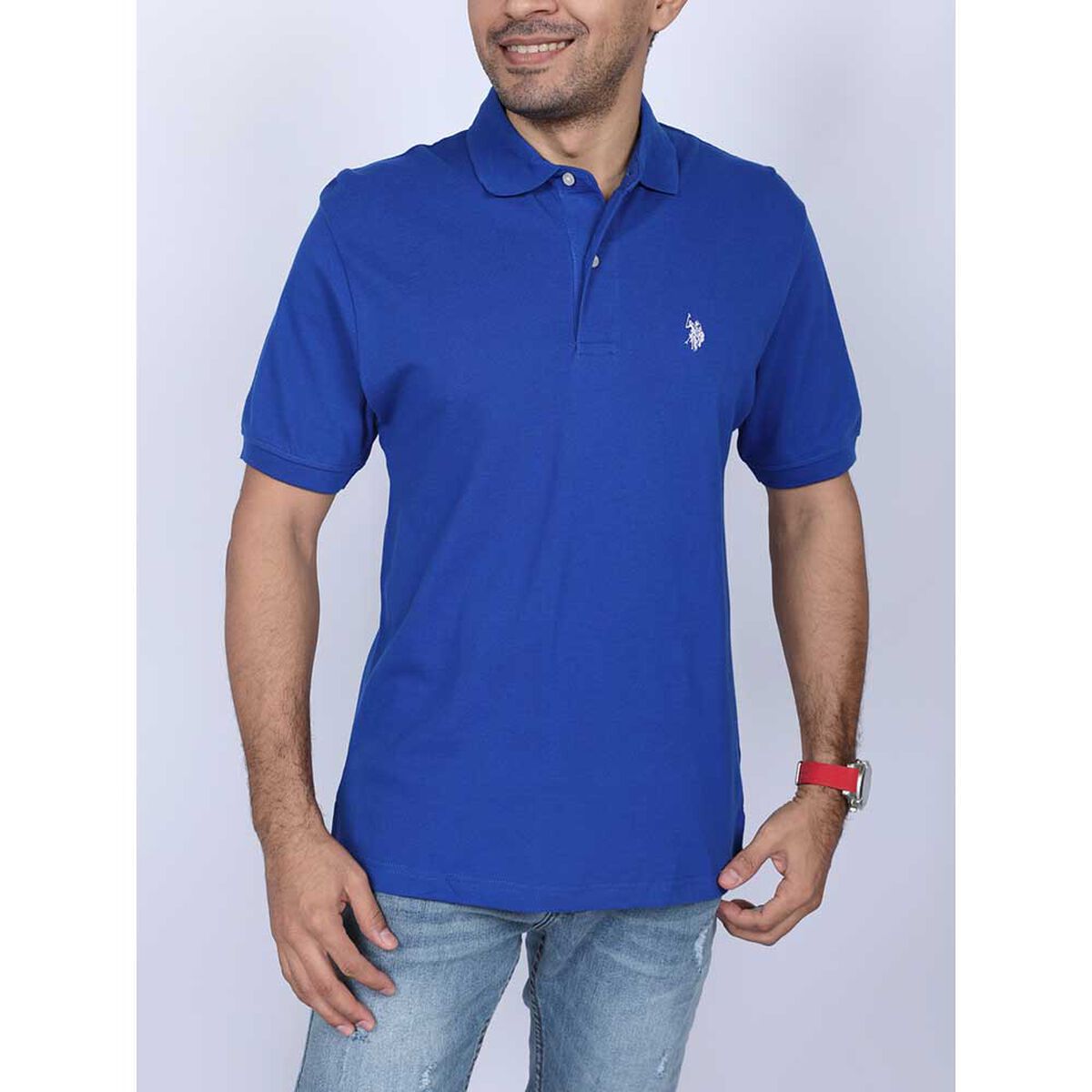 Polera Piqu&eacute; Caballo Chico Hombre Us Polo Assn