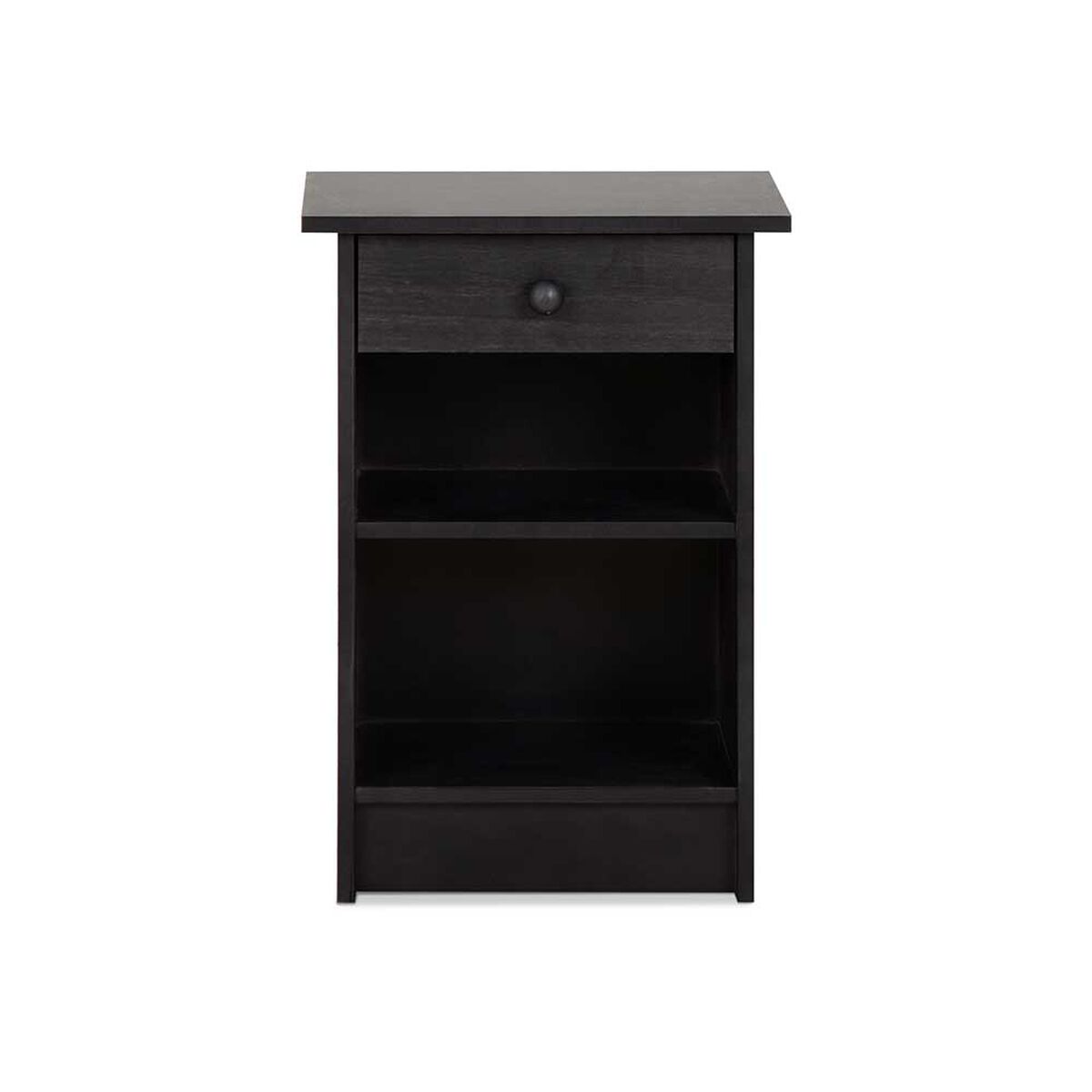 Velador CIC Dublin 1 Cajón Negro