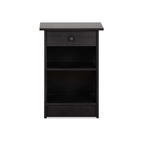Velador CIC Dublin 1 Cajón Negro