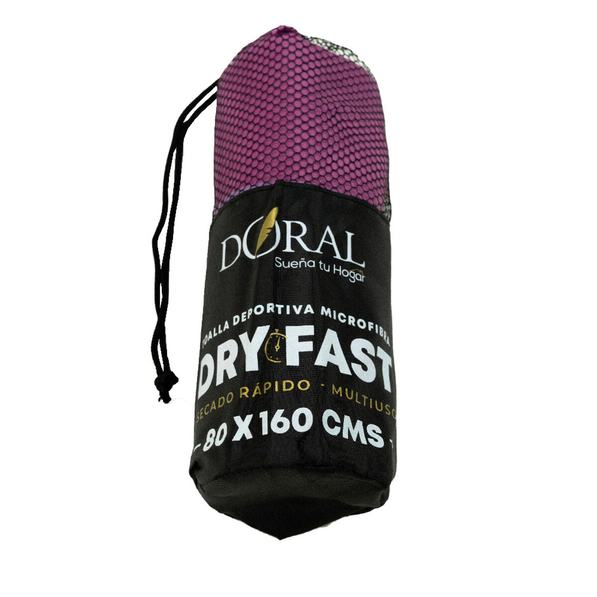 Toalla Deportiva Doral Dry-Fast 80x160 cm Fucsia