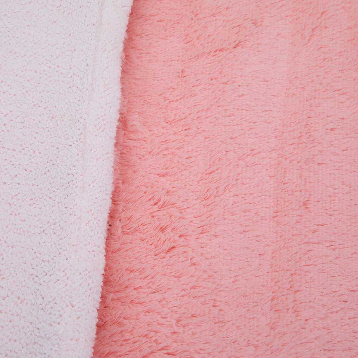 Frazada Poliéster Doral 2 Plazas Deluxe Rosado