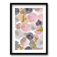 Cuadro Decorativo Retela Pink Gold 40 x 30 cm