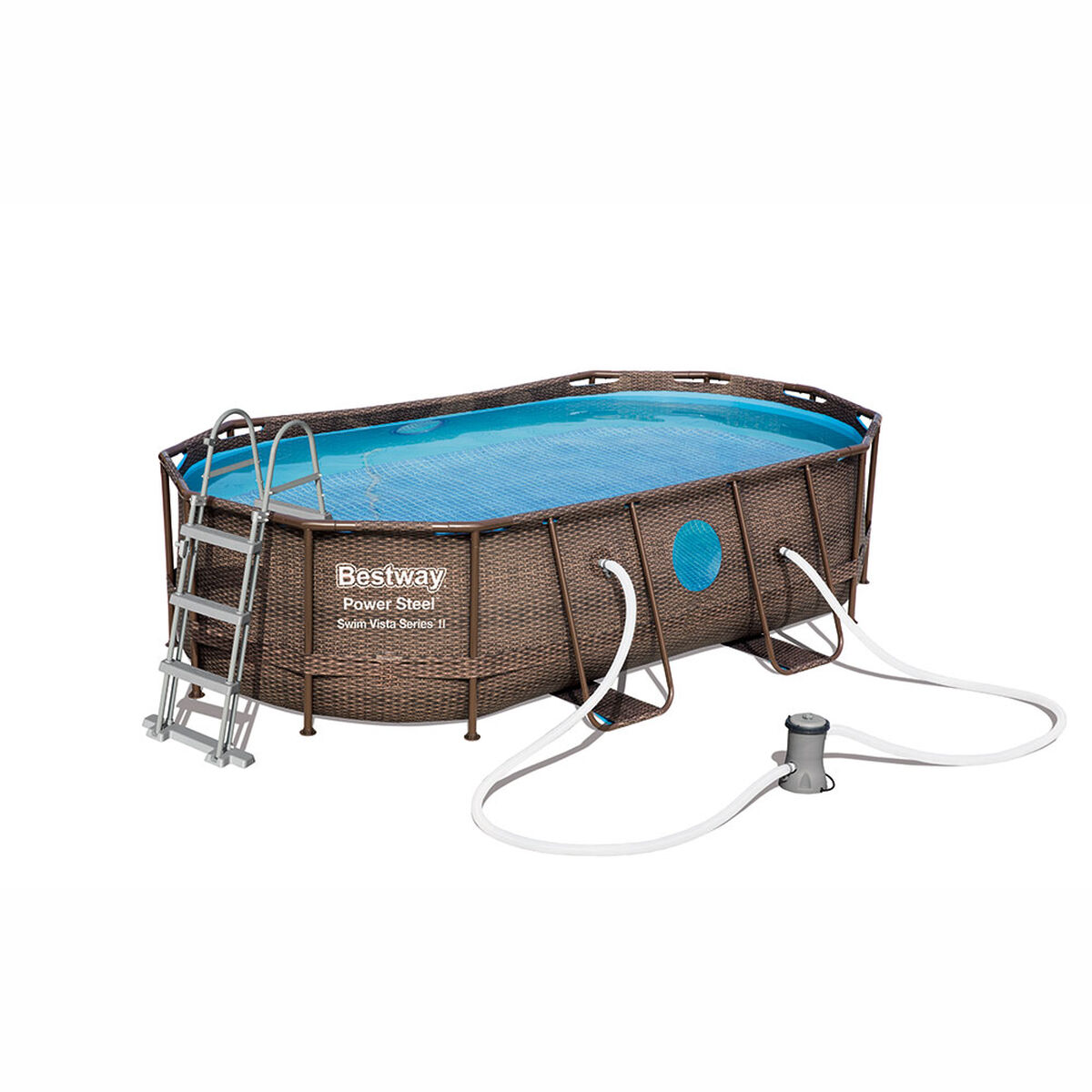 Piscina Estructural Bestway Ovalada 4.27M