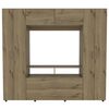 Clóset TuHome Z-200 8 Puertas 2 Cajones Duna/Blanco