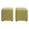 Set 2 Pouf Bodevir Cali Pistacho