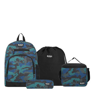 Multipack 5XT Mochila Niño Xtrem Azul