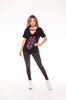 Polera Chocker Mujer Rock Caviar